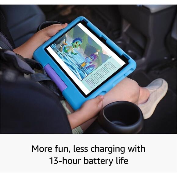 Amazon Kids Fire HD 10" Tablet (13th - 2023 Release) 32G With Memory Card - Picture 10 of 11